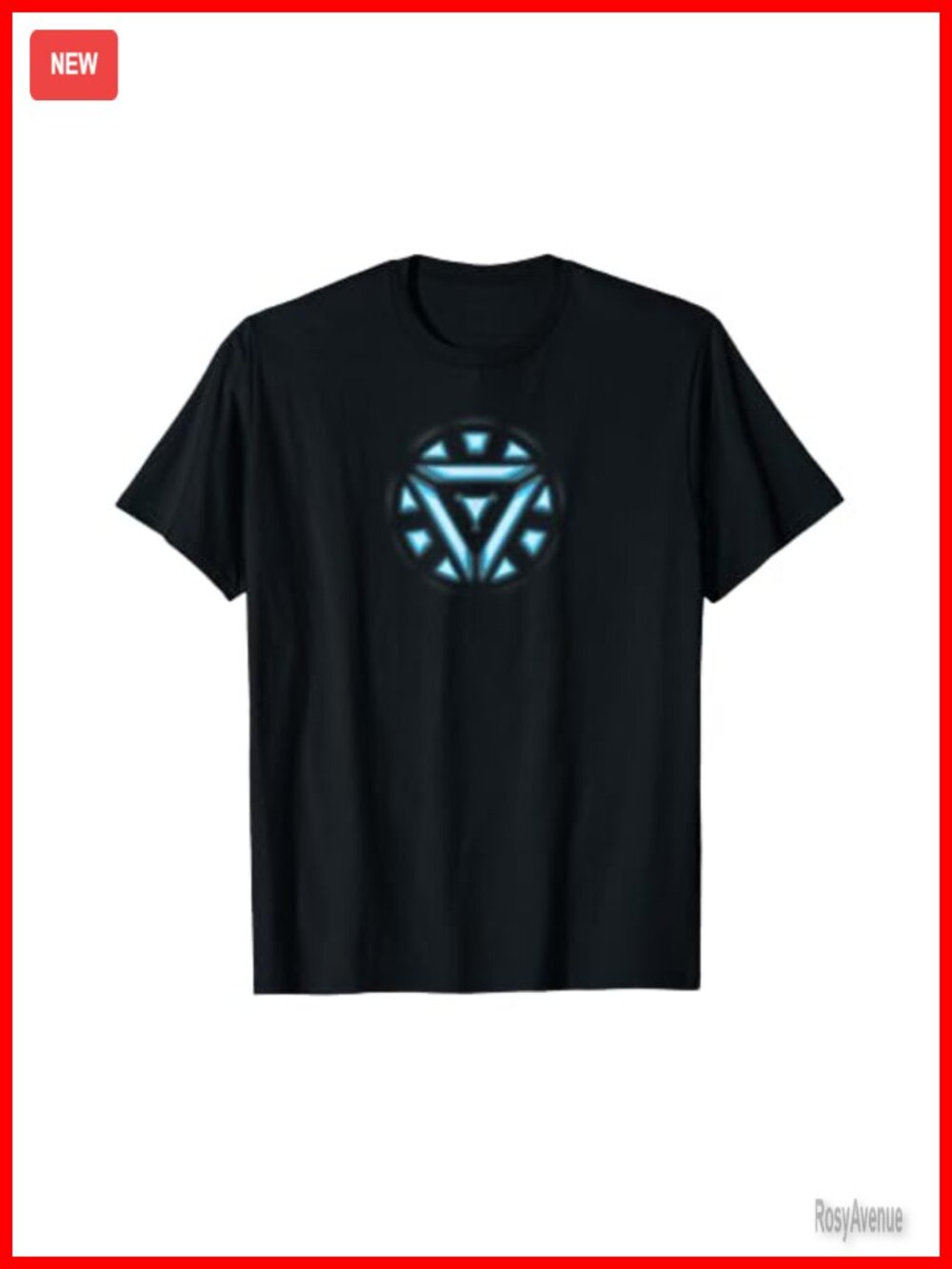 Marvel Iron Man Arc Reactor Classic Fit T-Shirt